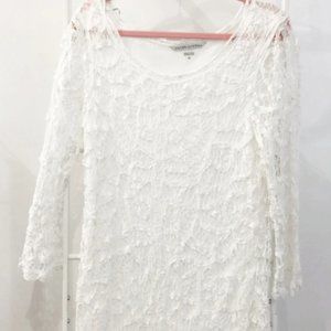 Unique Lace Midi Dress